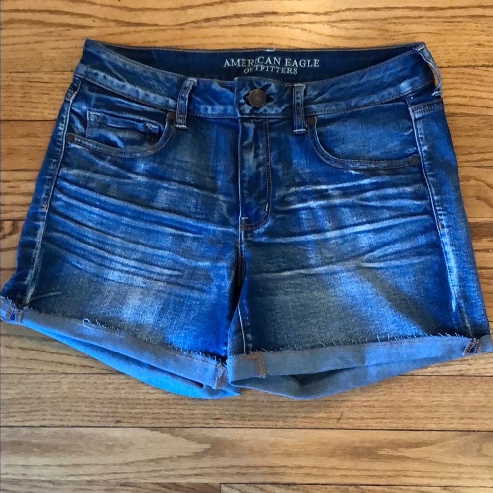 American Eagle cut off jean shorts